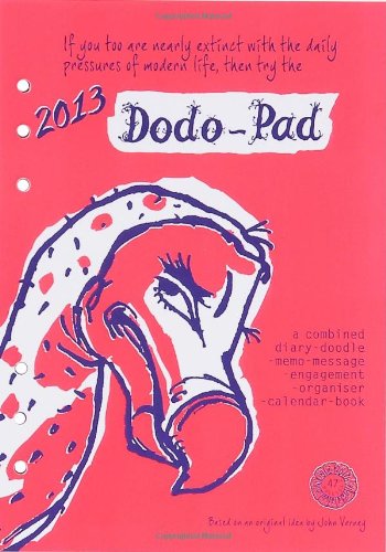 9780857700346: Dodo Pad Filofax-compatible A5 Refill Diary 2013 - Calendar Year: A Combined Diary-doodle-memo-message-engagement-organiser-calendar-book