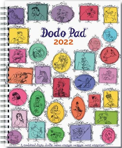 Beispielbild fr Dodo Pad Original Desk Diary 2022 - Week to View Calendar Year Diary: A Family Diary-Doodle-Memo-Message-Engagement-Organiser-Calendar-Book with room for up to 5 people's appointments/activities zum Verkauf von WorldofBooks