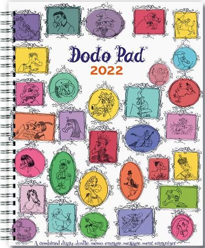 Stock image for Dodo Pad Original Desk Diary 2022 - Week to View Calendar Year Diary: A Family Diary-Doodle-Memo-Message-Engagement-Organiser-Calendar-Book with room for up to 5 people's appointments/activities for sale by GF Books, Inc.