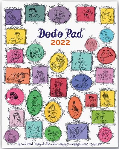 Stock image for Dodo Pad LOOSE-LEAF Desk Diary 2022 - Week to View Calendar Year Diary: A Family Diary-Doodle-Memo-Message-Engagement-Organiser-Calendar-Book with room for up to 5 people's appointments/activities for sale by GF Books, Inc.