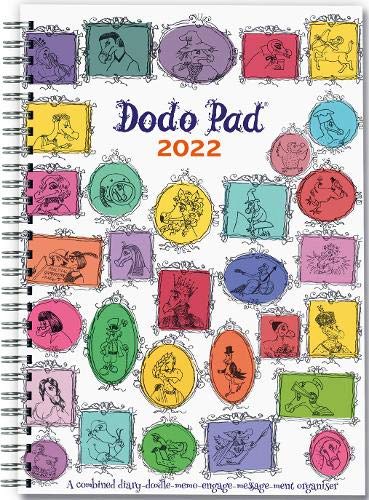 Imagen de archivo de Dodo Pad A5 Diary 2022 - Calendar Year Week to View Diary: A Diary-Doodle-Memo-Message-Engagement-Organiser-Calendar-Book with room for up to 5 people's appointments/activities a la venta por GF Books, Inc.