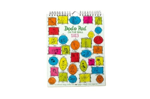 Stock image for Dodo Pad On The Wall 2023 - Calendar Year Wall Hanging Week to View Calendar Organiser. A Diary-Organiser-Planner Wall Book for up to 5 people/activities. UK made, sustainable, plastic free for sale by WorldofBooks
