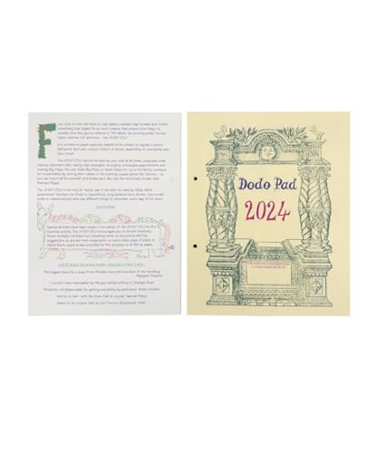 Beispielbild fr The Dodo Pad LOOSE-LEAF Desk Diary 2024 - Week to View Calendar Year Diary zum Verkauf von Blackwell's