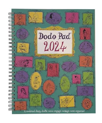 Beispielbild fr The Dodo Pad Original Desk Diary 2024 HARDCOVER- Week to View, Calendar Year Diary: A Diary-Organiser-Planner Wall Book for up to 5 people/appointments/activities. UK made, sustainable, plastic free zum Verkauf von Monster Bookshop