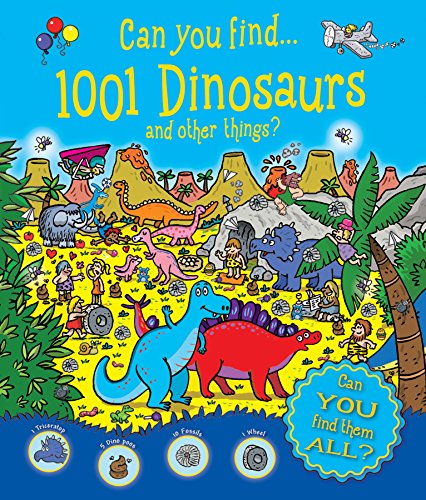 9780857803047: Can You Find 1001 Dinosaurs and Other Things? (Who's Hiding?)