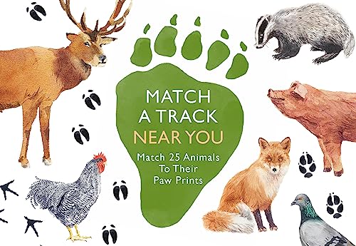 Beispielbild fr Match a Track Near You: Match 25 Animals To Their Paw Prints (Magma for Laurence King) zum Verkauf von Monster Bookshop