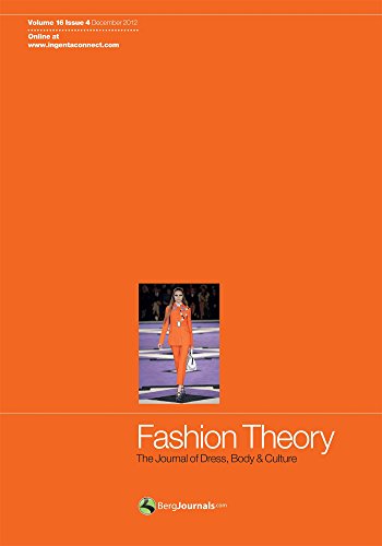 Beispielbild fr Fashion Theory: The Journal of Dress, Body and Culture zum Verkauf von Midtown Scholar Bookstore