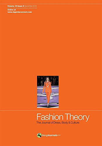 Imagen de archivo de Fashion Theory: The Journal of Dress, Body and Culture a la venta por Midtown Scholar Bookstore