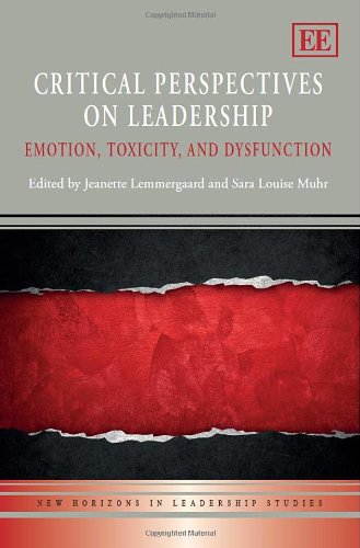 Imagen de archivo de Critical Perspectives on Leadership a la venta por Blackwell's