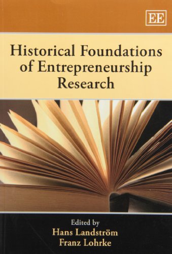 Stock image for Historical Foundations of Entrepreneurship Research for sale by Blackwell's