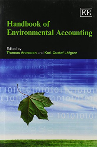 Stock image for Handbook of Environmental Accounting for sale by Blackwell's