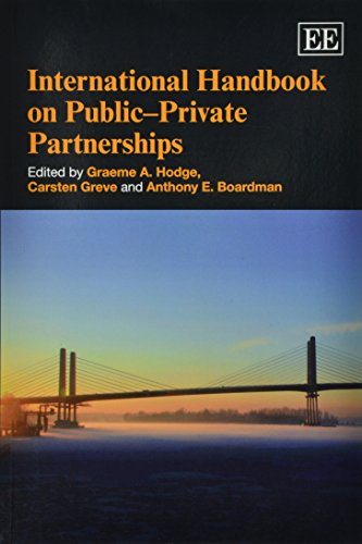 Stock image for International Handbook on Public-Private Partnerships for sale by Colorado's Used Book Store