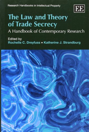 The Law and Theory of Trade Secrecy: A Handbook of Contemporary Research (Research Handbooks in Intellectual Property series) (9780857932716) by Dreyfuss, Rochelle C.; Strandburg, Katherine J.