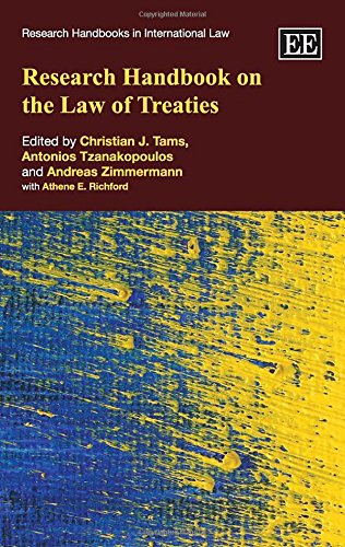 Stock image for Research Handbook On The Law Of Treaties for sale by Basi6 International