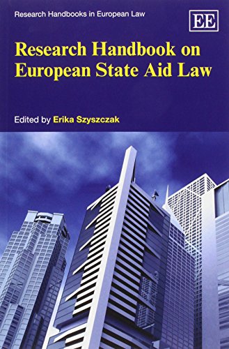 Imagen de archivo de Research Handbook on European State Aid Law a la venta por Blackwell's