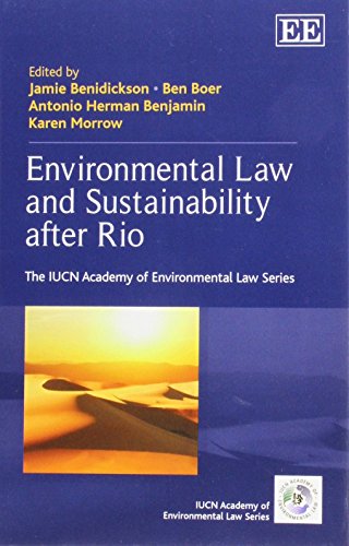 Imagen de archivo de Environmental Law and Sustainability After Rio a la venta por Blackwell's
