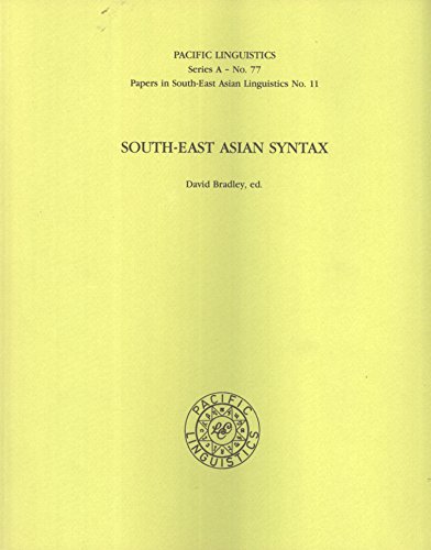 9780858833791: South-East Asian Syntax