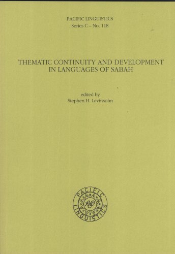 9780858834064: Thematic continuity and development in languages of Sabah (Pacific linguistics)