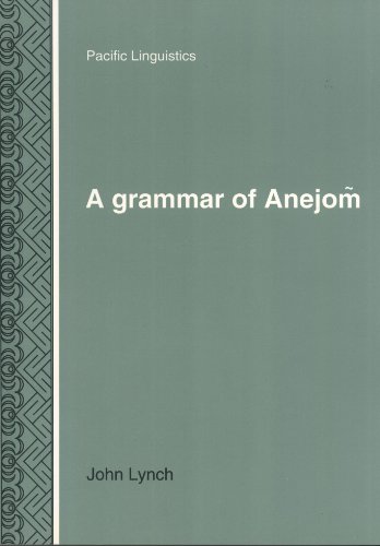 9780858834842: A Grammar of Anejom
