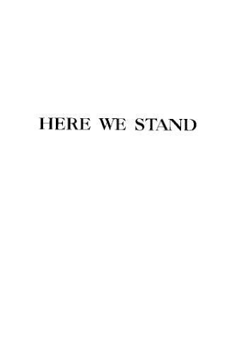 Here We Stand (9780859104296) by Hermann Sasse