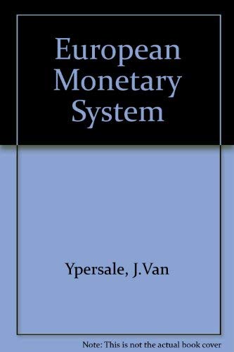 Stock image for The European Monetary System for sale by Anybook.com