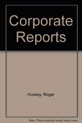 Stock image for Corporate Reports for sale by AwesomeBooks