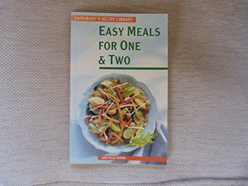 Beispielbild fr Sainsbury's Recipe Library. Easy Meals For One & Two zum Verkauf von WorldofBooks