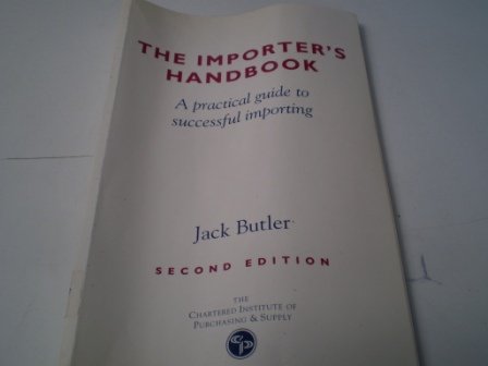 Beispielbild fr Importers Handbook zum Verkauf von WorldofBooks