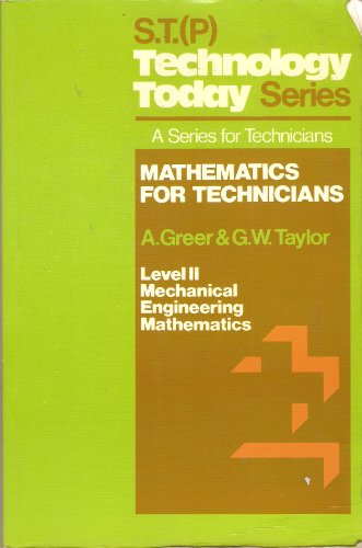 9780859500548: Mathematics for Technicians: Mechanical Engineering Mathematics Level 2