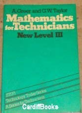 9780859501156: Mathematics for Technicians: New Level 3