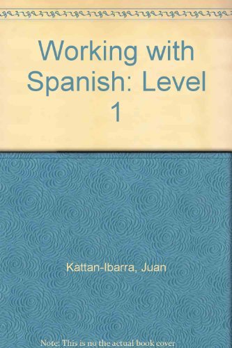 Beispielbild fr Working with Spanish: Level 1 zum Verkauf von WorldofBooks