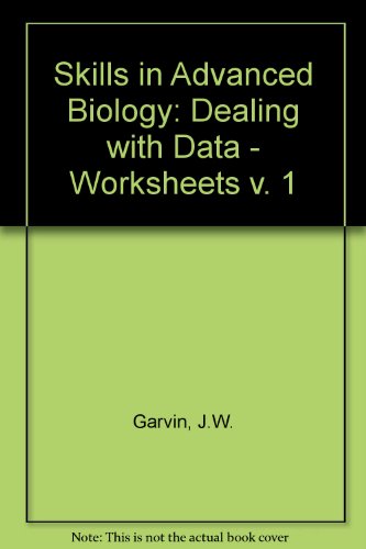 Beispielbild fr Dealing with Data - Worksheets (v. 1) (Skills in Advanced Biology) zum Verkauf von WorldofBooks