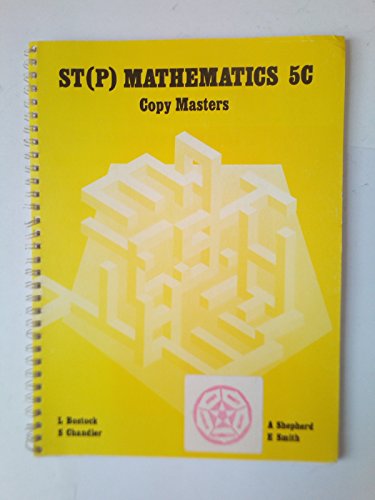 S. T. (P) Mathematics (Bk. 5C) (9780859508322) by Unknown Author