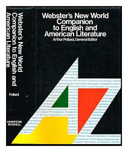 Stock image for Webster's New World Companion to English and American Literature for sale by Better World Books Ltd