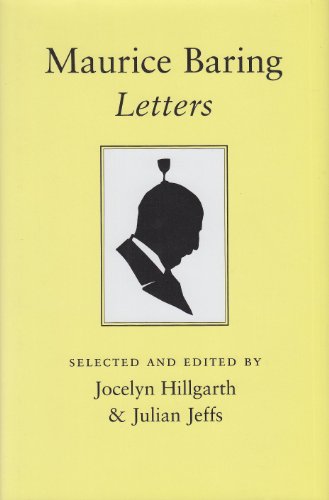 9780859553094: Maurice Baring: Letters