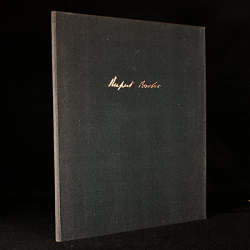 Four Poems: Drafts and Fair Copies in the Author's Hand (9780859672108) by Rupert Brooke