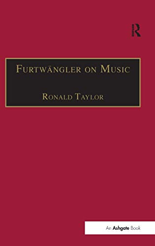 Imagen de archivo de Furtwangler on Music: Essays and Addresses a la venta por Second Story Books, ABAA