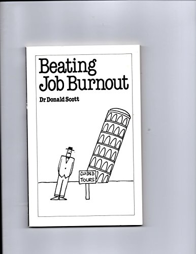 Beispielbild fr Beating Job Burnout zum Verkauf von WorldofBooks