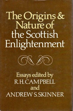 Stock image for The Origins and nature of the Scottish Enlightenment: Essays for sale by HPB-Red