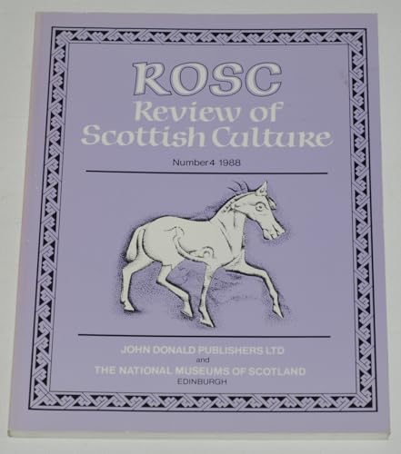Beispielbild fr Review of Scottish Culture: v. 4 zum Verkauf von AwesomeBooks