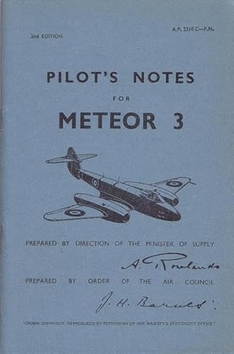 Stock image for Meteor 111 Pilots Notes for sale by Monster Bookshop