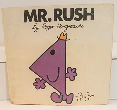 Stock image for Mr.Rush for sale by WorldofBooks