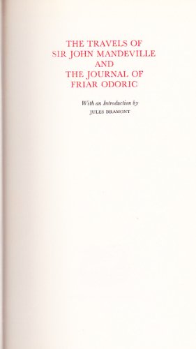 Imagen de archivo de Travels of Sir John Mandeville (Exeter Mediaeval English Texts & Studies) a la venta por Jay W. Nelson, Bookseller, IOBA