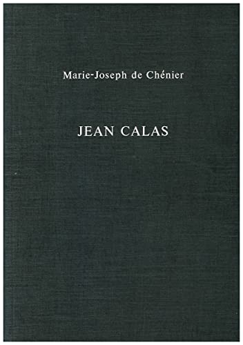 Beispielbild fr Jean Calas (Exeter French Texts): Tragdie zum Verkauf von Anybook.com