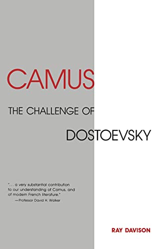 9780859895323: Camus: The Challenge of Dostoevsky (Literary Theory)