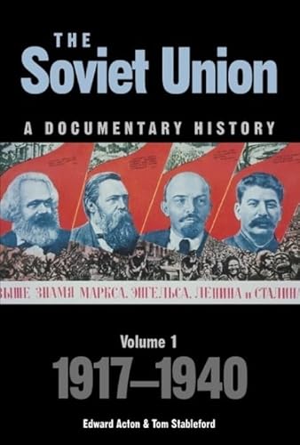 9780859895811: The Soviet Union: A Documentary History Volume 1: 1917-1940 (Exeter Studies in History)