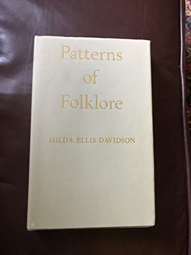 Beispielbild fr Patterns of Folklore. zum Verkauf von Orrin Schwab Books