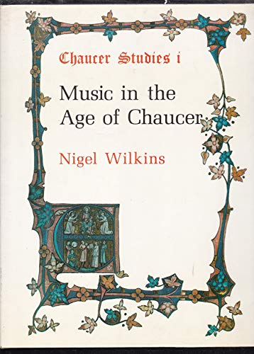 Stock image for Music in the age of Chaucer (Chaucer studies) for sale by Booksavers of MD