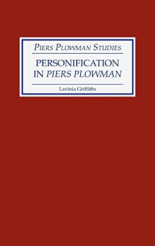 9780859911849: Personification in Piers Plowman Personification in Piers Plowman Personification in Piers Plowman: 3 (Piers Plowman Studies)