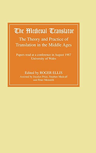 9780859912846: The Medieval Translator: The Theory and Practice of Translation in the Middle Ages